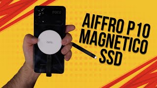 Aiffro P10 SSD portatile a stato solido con interfaccia TypeC e magnete MagSafe [upl. by Rossner]