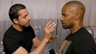 Jamie Foxx Invisible Touch Trick Real or Magic  David Blaine [upl. by Oranneg]