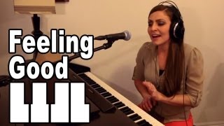 Feeling Good  Nina Simone Michael Buble  Cover by Missy Lynn [upl. by Chemash]