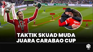 Analisis Final Carabao Cup  Liverpool Gacor dengan Skuad Muda vs Skuad Mahal [upl. by Jecon216]