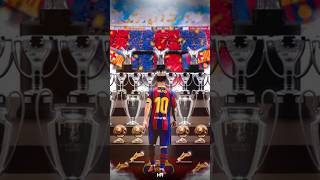 Messi all trophies and awards shorts football viralvideo viralshorts [upl. by Ahsoem]