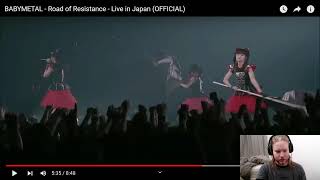 REACTING TO BABYMETAL LIVE [upl. by Margy]