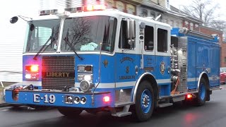 Fire Trucks Responding Compilation 25  Apparatus Of A Different Color Part 1 [upl. by Eimareg]