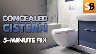 Concealed Cistern Problems 5Minute Fix [upl. by Sapienza401]