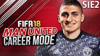 £73000000 SIGNING  FIFA 18 Manchester United Career Mode  S1 E2 [upl. by Ardell]