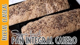 🌾🥖 Receta de Pan Integral Casero  Paso a Paso  Super Fácil [upl. by Arihk]