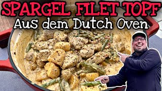 Spargel Filet Topf aus dem Dutch Oven [upl. by Labors]