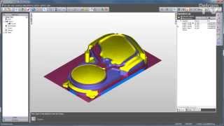 FeatureCAM 3D Milling Overview [upl. by Nyrtak753]