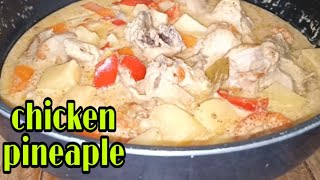 Pininyahang Manok  Chicken Pineaple  Chicken Recipe  Pinoy Recipe  jims cooking [upl. by Eeral875]