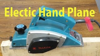 Using an Electric Hand Plane  Beginners 24 [upl. by Silda]