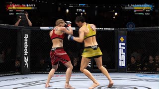 Amanda Nunes Vs Shevchenko 2 [upl. by Ennaitak521]