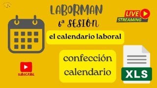 confección del calendario laboral [upl. by Edita]