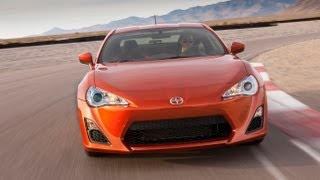 2013 Scion FRS First Drive Racetrack Review [upl. by Akkim286]