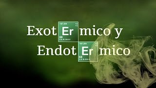 EXOTÉRMICO Y ENDOTÉRMICO  Termodinámica [upl. by Ainorev446]