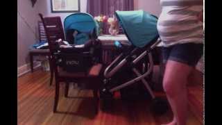 URBINI OMNI 3 IN 1 TRAVEL SYSTEM  REVIEW IN PEACOCK [upl. by Alidis140]