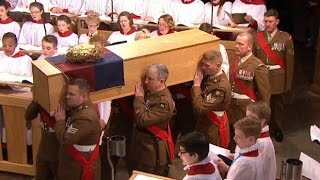 King Richard III burial highlights [upl. by Cheng946]