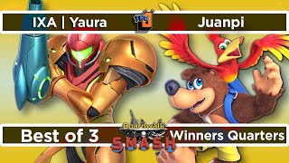 Boardwalk Pre CEO Winners Quarters  Yaura Samus v Juanpi Banjo amp Kazooie  CFL SSBU [upl. by Stinky]