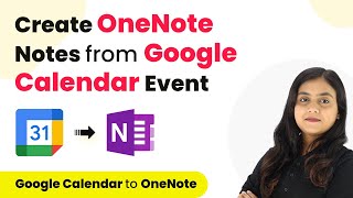 Google Calendar OneNote Integration  Create Notes for New Google Calendar Events [upl. by Glynnis]