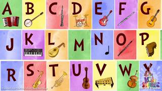 Jazzy ABC  Learn about music instruments and letters in a fun and interactive game [upl. by Ahsetal]