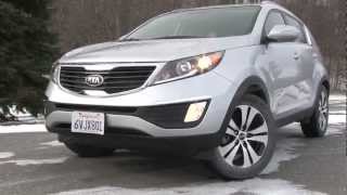 2013 Kia Sportage  Drive Time Review with Steve Hammes  TestDriveNow [upl. by Pepillo633]