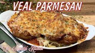 BEST VEAL PARMESAN  EASY  TENDER  PAN FRIED [upl. by Danyelle]