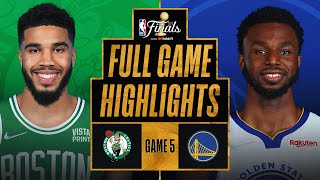 CELTICS at WARRIORS  FULL GAME 5 NBA FINALS HIGHLIGHTS  June 13 2022 [upl. by Acinimod]