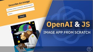 Build An AI Image Generator With OpenAI amp Nodejs [upl. by Lucine971]