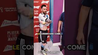 Il mistero dietro le maglie dei calciatori 👕 calcio curiosità messi [upl. by Airam12]