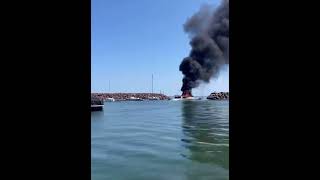 Boat Explosion in Shediac Bay Cruises Canada [upl. by Leirum]