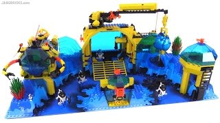 LEGO Aquanauts Neptune Discovery Lab from 1995 set 6195 review [upl. by Gagne714]