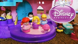 Disney Princess Little People Songs Palace Castle [upl. by Uol]