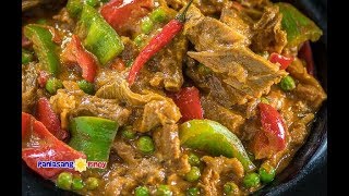 Spicy Calderetang Kambing with Peanut Butter [upl. by Lesly]