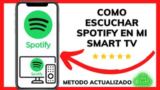 😱😊COMO ESCUCHAR SPOTIFY EN MI SMART TV😉 [upl. by Bohun]