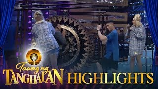 Tawag ng Tanghalan The TNT Gong almost falls off [upl. by Dorine]