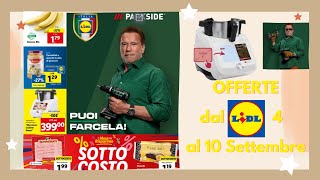 OFFERTE LIDL dal 4 al 10 Settembre 2023  Volantino Lidl [upl. by Anelam]