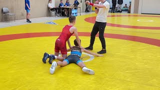 Wrestling  Ringen Einzelmeisterschaft Torgelow Greco Jugend B 48 kg Scheffler  Helmut [upl. by Dicks314]