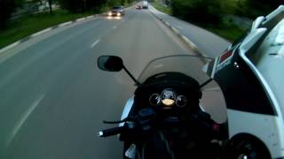 yamaha tmax 500 2010 acceleration [upl. by Gerti]