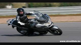 Belgium Zolder Circuit training BMW R1200RT Suzuki SV1000 motorbike motorcycle bike travel [upl. by Aimat]