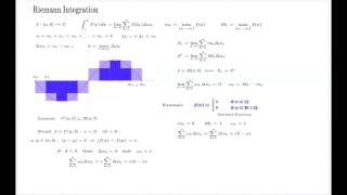 Riemann Integration [upl. by Skardol]