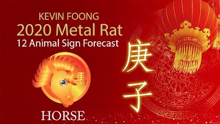 2020 Animal Signs Forecast HORSE Kevin Foong [upl. by Athallia]