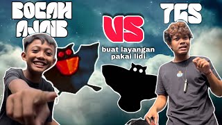 SERU NIH BOVAH AJAIB VS TGS BUAT LAYANGAN PAKAI LIDI SIAPA KAH YANG MENANG ‼️‼️ [upl. by Elbertina868]