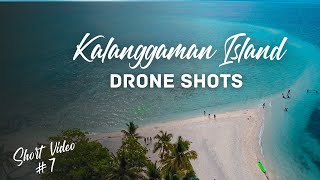 KALANGGAMAN ISLAND  DRONE SHOTS  SHORT VIDEO 7 [upl. by Papst]