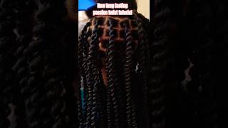 New long lasting passion twist tutorial hairtutorial shortsfeed [upl. by Adnala]