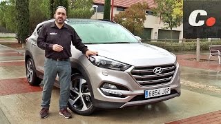 Hyundai Tucson SUV  Prueba  Análisis  Test  Review en español  cochesnet [upl. by Nairret]