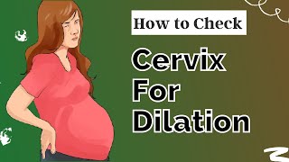 How to Check Your Cervix for Dilation 4 Easy Steps [upl. by Enrak]