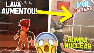 CONFIRMADO O VULCÃO VAI ENTRAR EM ERUPÇÃO  OQUE VAI SER A NOVA BASE CRIMINAL 😍 Roblox Jailbreak [upl. by Larkin173]