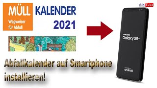 Abfallkalender in dein Smartphone importieren [upl. by Odranar206]