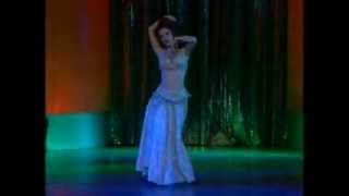 Amani Lebanese Belly Dancer  Baladi solo accordeon from Around the world DVD [upl. by Agbogla]