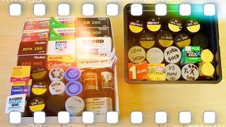 Mein Analog Film Vorrat in 35mm amp 120 Rollfilm  Stand Februar 2016 🎞 Flanell Kameras amp Film [upl. by Atsahc251]