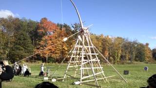 Worlds Largest Bow amp Arrow Bullseye [upl. by Yrmac]